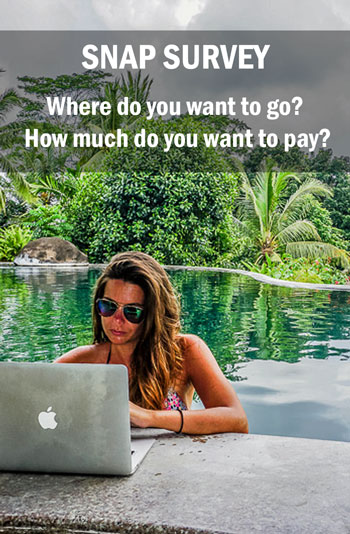Tell us where you're going